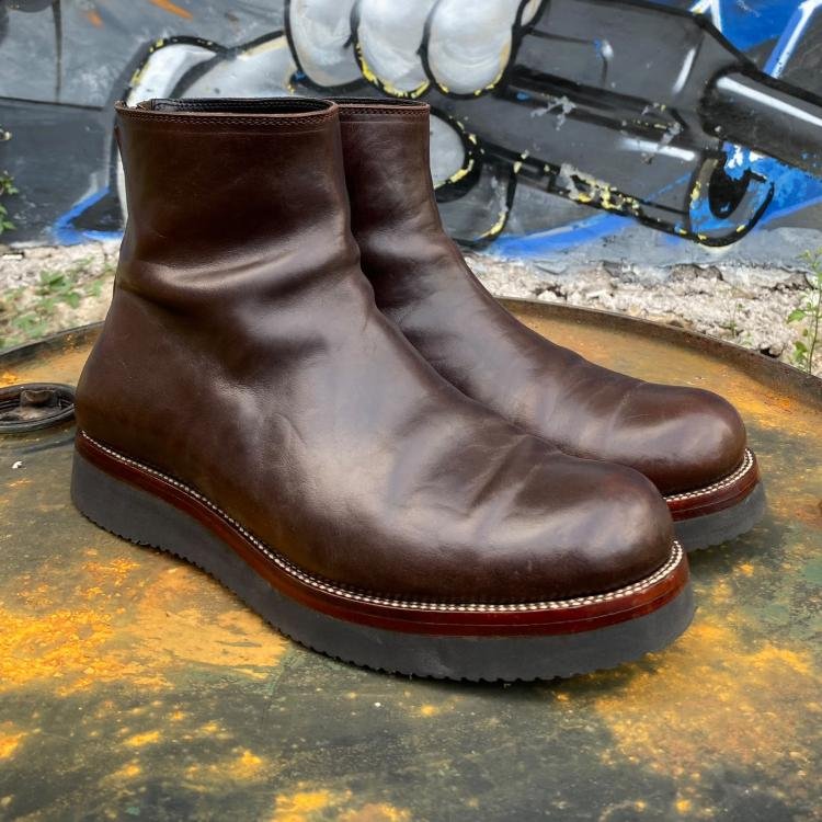 Pre-owned Fortis Sadewa Back Zipper Boots